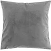 Image de Douceur d'Intérieur, Coussin Déhoussable (40 x 40 cm) Casual Gris, Velours Cotelé