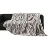 Image de Douceur d'Intérieur, Plaid (125 x 150 cm) Caribou, Imitation Fourrure et Sherpa