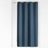 Image de RIDEAU A OEILLETS 140 x 280 CM POLYESTER UNI ESSENTIEL MARINE
