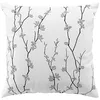 Image de Douceur d'Intérieur, Coussin (45 x 45 cm) Sakura Blanc, Polyester Imprimé Appliqué