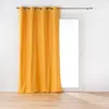 Image de Douceur d'Intérieur, Rideau à Oeillets (135 x 260 cm) Twily Jaune, Coton & Polyester Recyclé