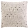 Image de Douceur d'Intérieur, Coussin Déhoussable (45 x 45 cm) Minella Naturel, Jacquard Chenillé