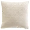 Image de Douceur d'Intérieur, Housse de Coussin (40 x 40 cm) Echo Naturel, Jacquard Chenillé