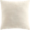 Image de Douceur d'intérieur - Coussin déhoussable en velours relief Nils naturel - 45x45 cm 45x45 cm