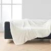 Image de Douceur d'Intérieur, Plaid Chaud Hiver XXL (220 x 240 cm) Mouton Naturel, Imitation Fourrure et Polaire