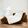 Image de Douceur d'Intérieur Plaid Hiver Chaud (180 x 220 cm) Boudoir Naturel, Imitation Fourrure