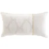 Image de Douceur d'Intérieur, Coussin Déhoussable (30 x 50 cm) Maho Blanc, Polycoton Imprimé Métallisé