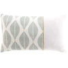 Image de Douceur d'intérieur - Coussin déhoussable Maho Imprimé Métallisé sauge - 30x50 cm 30x50 cm