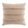 Image de Douceur d'intérieur - Coussin déhoussable Hilary beige - 45x45 cm 45x45 cm