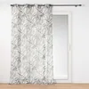 Image de Douceur d'Intérieur, Voilage à Oeillets (140 x 240 cm) Cabana Naturel, Voile Sablé Imprimé