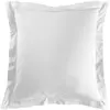 Image de douceur d'intérieur, Taie d'Oreiller (63 x 63 cm) Lina Blanche, 100% Coton