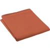 Image de Douceur d'intérieur - Drap plat 100% Percale de Coton Percaline terracotta 180x290 cm