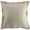 Image de Douceur d'Intérieur, Taie d'oreiller (63 x 63 cm) Biolina Taupe, 100% Coton Bio