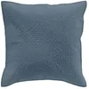 Image de Douceur d'Intérieur, Housse de Coussin (40 x 40 cm) Romane Bleu, Microfibre Unie
