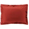 Image de douceur d'intérieur, Taie d'Oreiller (50 x 70 cm) Percaline Tomette, Percale de Coton