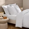 Image de Douceur d'intérieur - Drap housse Linella blanc 140x190 cm