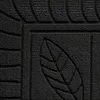 Image de Deco Tapis 1740048 Tapis d'Entrée Feuilles Polypropylène/Cao Noir 75 x 45 cm