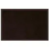 Image de Douceur d'Intérieur, Tapis Rectangle (80 x 120 cm) Telio Noir, Anti-Poussière Uni