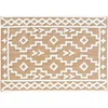 Image de Douceur d'Intérieur, Tapis Rectangle (120 x 170 cm) Medine Naturel, Jute Uni et Coton Uni