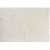 Image de Douceur d'Intérieur, Tapis Rectangle (160 x 230 cm) Ankara Naturel, Uni Relief
