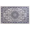 Image de Douceur d'Intérieur, Tapis Rectangle (68 x 110 cm) Cherine Bleu, Viscose Tissée