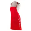 Image de Linge Décor 1790121 Tablier avec Poche Cuistot Coton Rouge 60 x 84 cm