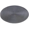 Image de Douceur d'Intérieur, Set de Table (Ø 35 cm) Zebulon Anthracite, Polypropylène