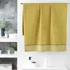 Image de Douceur d'Intérieur, Drap de Bain (90 x 150 cm) Belina Miel, Eponge Jacquard
