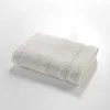 Image de Douceur d'Intérieur, Drap de Douche (70 x 130 cm) Tendresse Lin, Eponge Unie 100% Coton