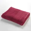 Image de Douceur d'Intérieur, Drap de Bain (90 x 150 cm) Tendresse Rubis, Eponge Unie 100% Coton