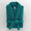 Image de Douceur d'Intérieur, Peignoir (Taille Unique) Tendresse Emeraude, Eponge Unie 100% Coton