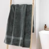 Image de Douceur d'intérieur - Drap de Douche Elegance anthracite 70x130 cm