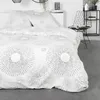 Image de TODAY Parure De Lit Double en Coton Flanelle à Imprimé Artifice - Blanc - 240 X 260 Cm