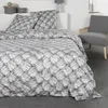 Image de Today Parure de lit 2 Personnes 220X240 cm Flanelle 1 1.19 Gris