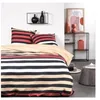 Image de TODAY Parure de lit Sunshine - 240x220 cm - 2 Personnes - Coton imprimé rayé