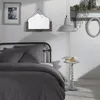 Image de Housse de couette - TODAY - CHARME - Chambray - Gris foncé Capucine - 240 x 220 cm