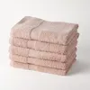 Image de TODAY Essential - Lot de 5 draps de bain - 70 x 130 cm - 100% Coton - Rose