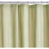 Image de Rideau de douche gauffré - Green - PEVA - 180 x 200 cm - 12 crochets - UTILITY - TODAY