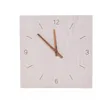 Image de Today Horloge contreplaquée carrée - Simplicity