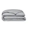 Image de Housse de couette TODAY Essential - 220 x 240 cm - 2 personnes - 100% Coton uni - Acier