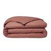 Image de Housse de couette TODAY Essential - 220 x 240 cm - 2 personnes - 100% Coton uni - Terracotta