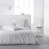Image de Housse De Couette pour Lit Double Organic en Coton Bio - Blanc - 220 X 240 Cm