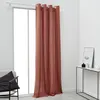 Image de Rideau à oeillets TODAY - 140x240cm - 100% Coton - Terracotta