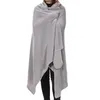 Image de TODAY Plaid TV à Capuche Gris Serviette, Adultes Unisexe, Multicolore, Taille Unique