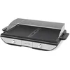 Image de riviera&bar Combiné Plancha-Gril Électrique - 2300W, Surface de Cuisson 53,5x33 cm - Plaques Fonte d'Aluminium Antiadhésives, Plaque Réversible - Compatible Lave-Vaisselle - 8 à 10 Personnes
