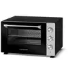 Image de riviera&bar Four Posable Inox 46L - 1800W, Thermostat Réglable 230°C, Minuterie 120 min, 5 Modes de Cuisson, Double Paroi Vitrée - Accessoires Inclus, Sécurité Optimale