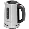 Image de riviera&bar Bouilloire SIENA à Température Réglable - Compacte en Inox Brossé avec Socle Pivotant 360°, Protection Anti Surchauffe, Écran Digital et Maintien au Chaud - 1L - Inox