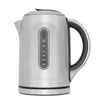 Image de riviera&bar Bouilloire Inox 1,5L - Chauffe-Eau Rapide 2200W, Température Réglable 50-100°C - Écran LCD, Maintien au Chaud, Sécurité Surchauffe - Inox
