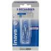 Image de Inava Brossettes bleu 3 Recharges Étroits 0.8 mm Bleu lot de 2 x 3 = 6 recharges