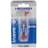 Image de Inava Brossettes 3 Recharges Trio Compact 1,5 mm rouge lot de 2 x 3 = 6 recharges